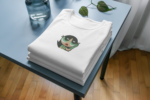 Buttercup Oversized Embroidery Tee - Image 3