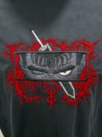 Berserk Anime Eyes Embroidery Tee - Image 7