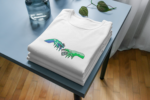 Trippy Hands Embroidery Tee - Image 5