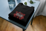 Berserk Anime Eyes Embroidery Tee - Image 2