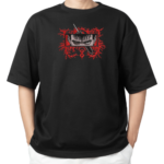 Berserk Anime Eyes Embroidery Tee - Image 5