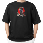 Samurai boy Draken Oversized Tee - Image 2